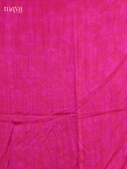Pink & Purple- Semi patola salwar Unstitched