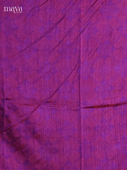 Purple & Pink - semi patola salwar Unstitched