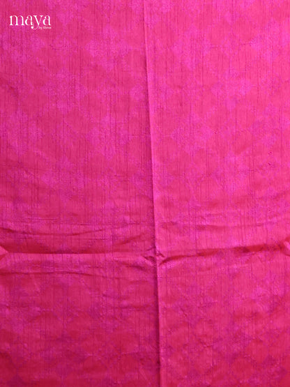 Pink & Purple - Semi patola salwar Unstitched