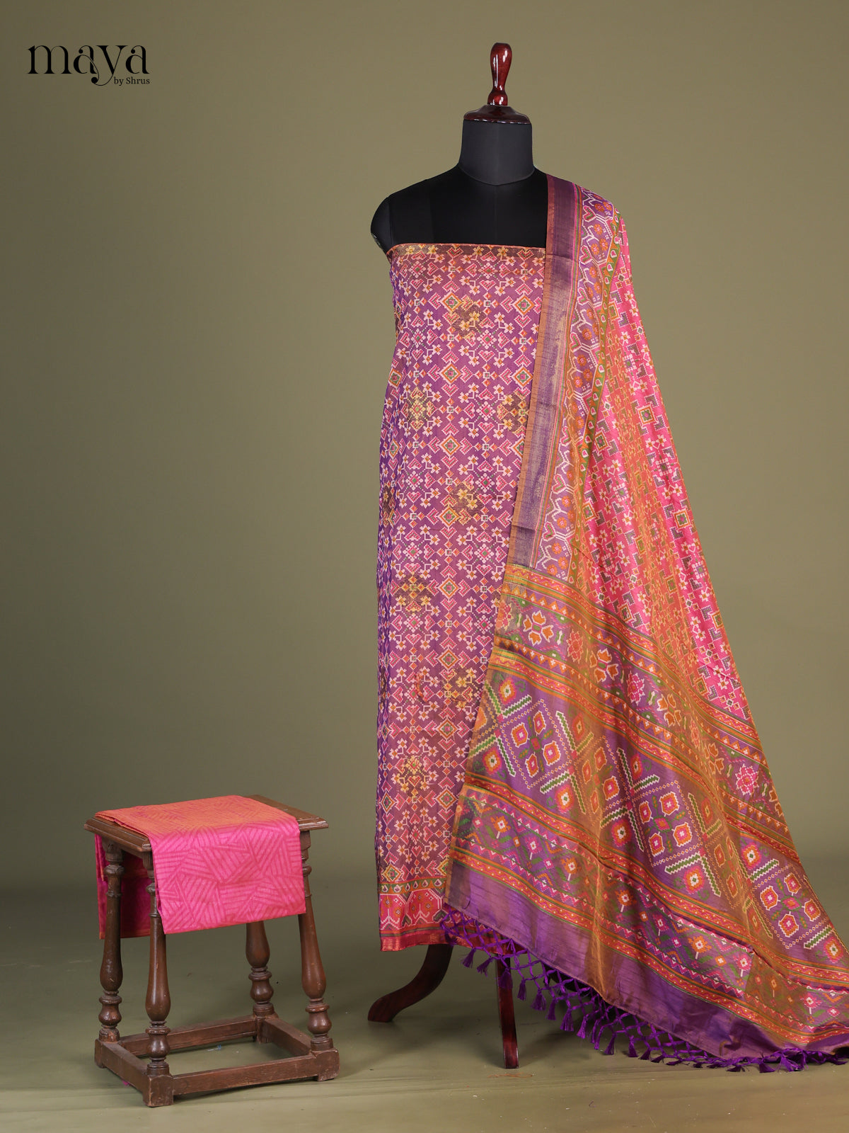 semi patola salwar - MEG23150