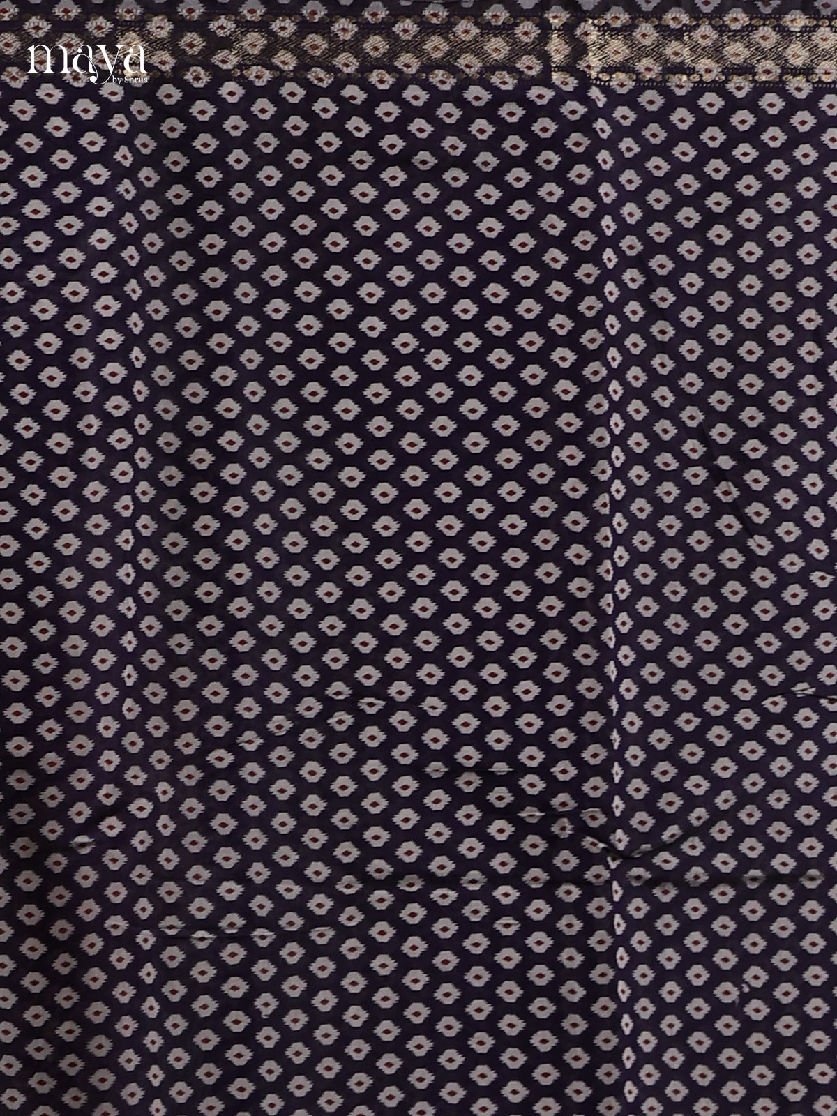 Blue & Brown -  Art Modal Salwar Unstitch