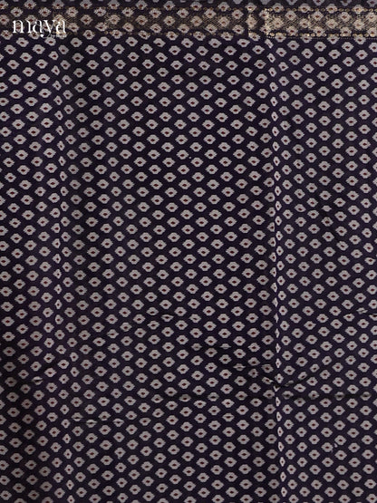 Blue & Brown -  Art Modal Salwar Unstitch