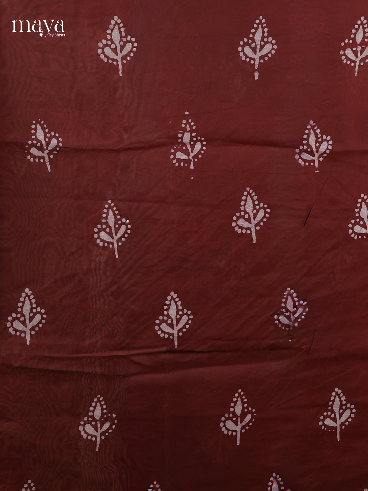 Maroon - Bhatik salwar
