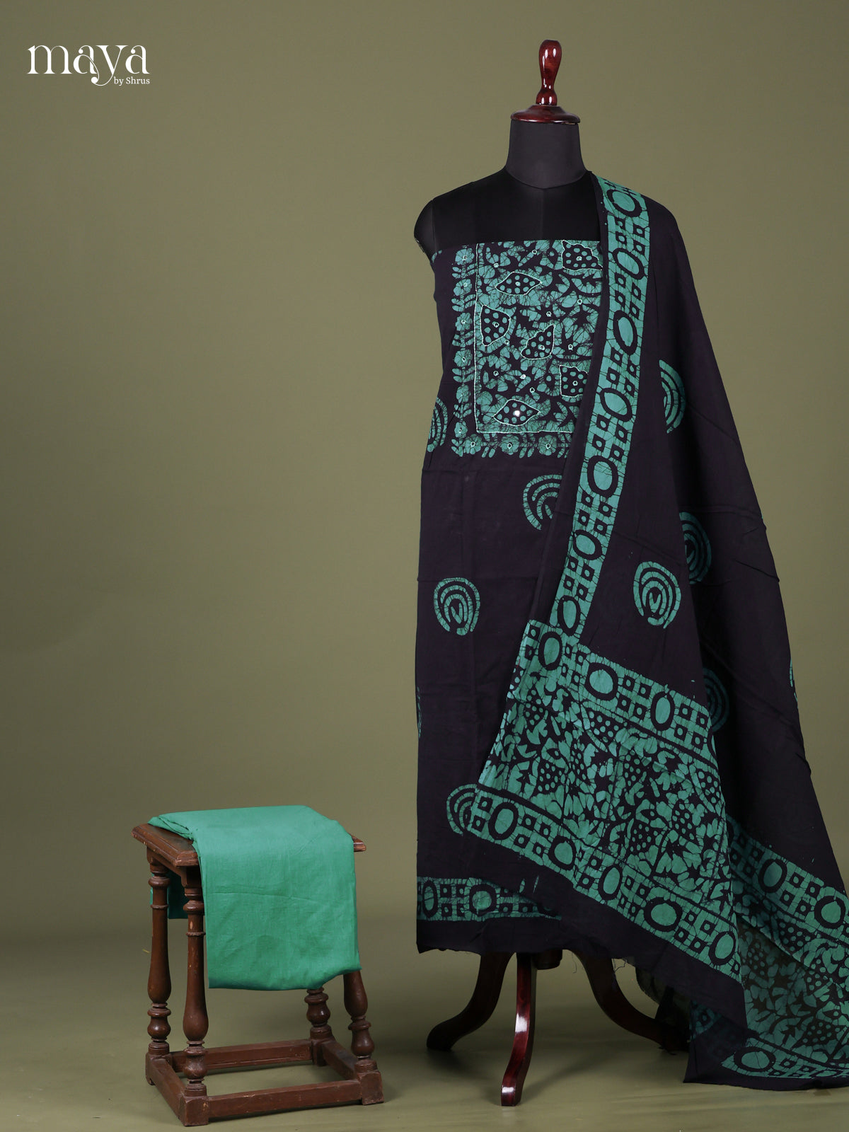 Black & Green - Bhatik salwar