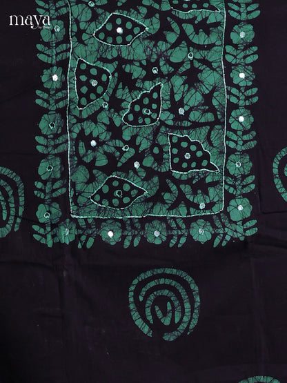 Black & Green - Bhatik salwar