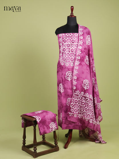Purple - Bhatik salwar