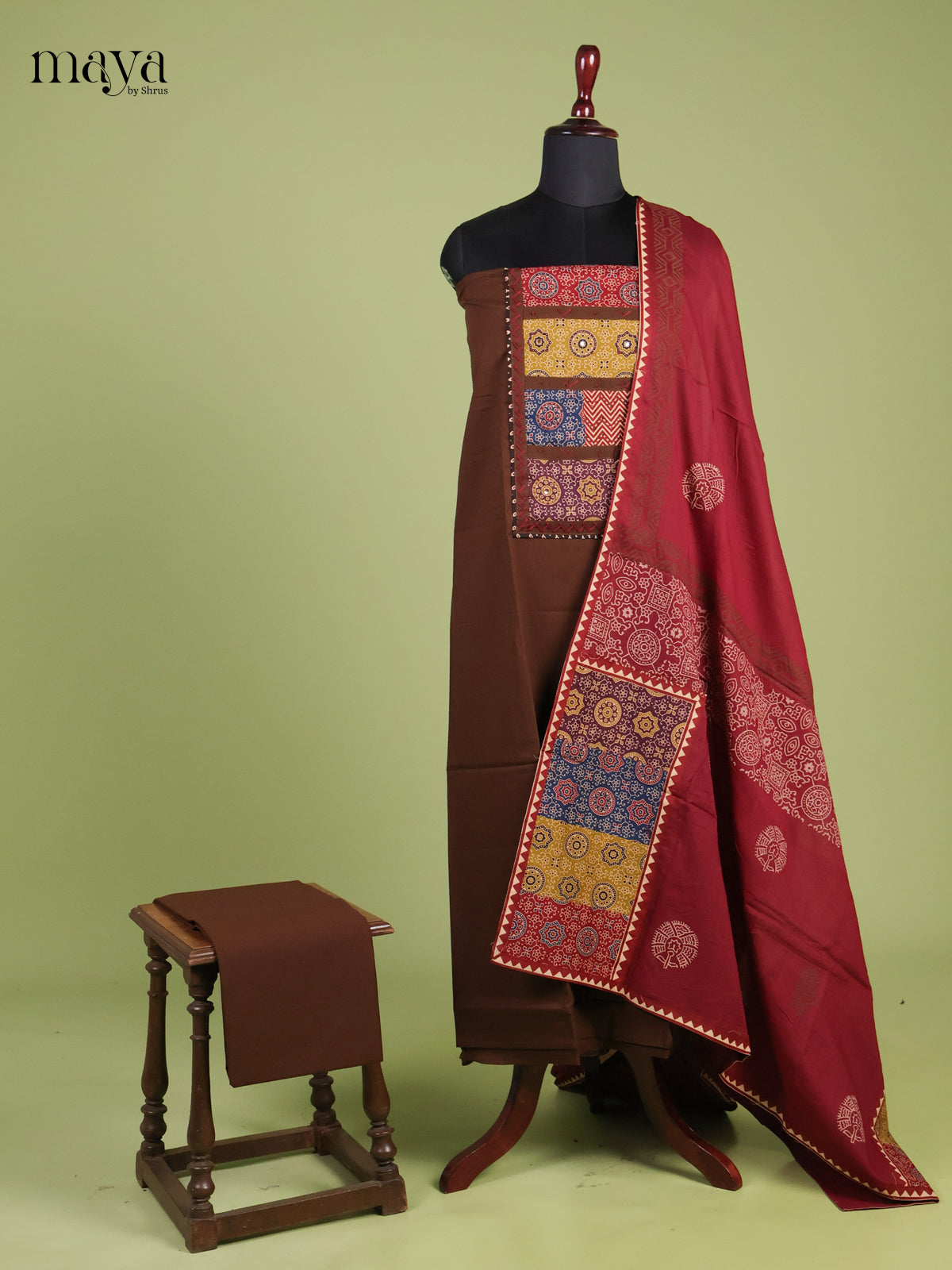 Ajrakh Salwar - MEH26015
