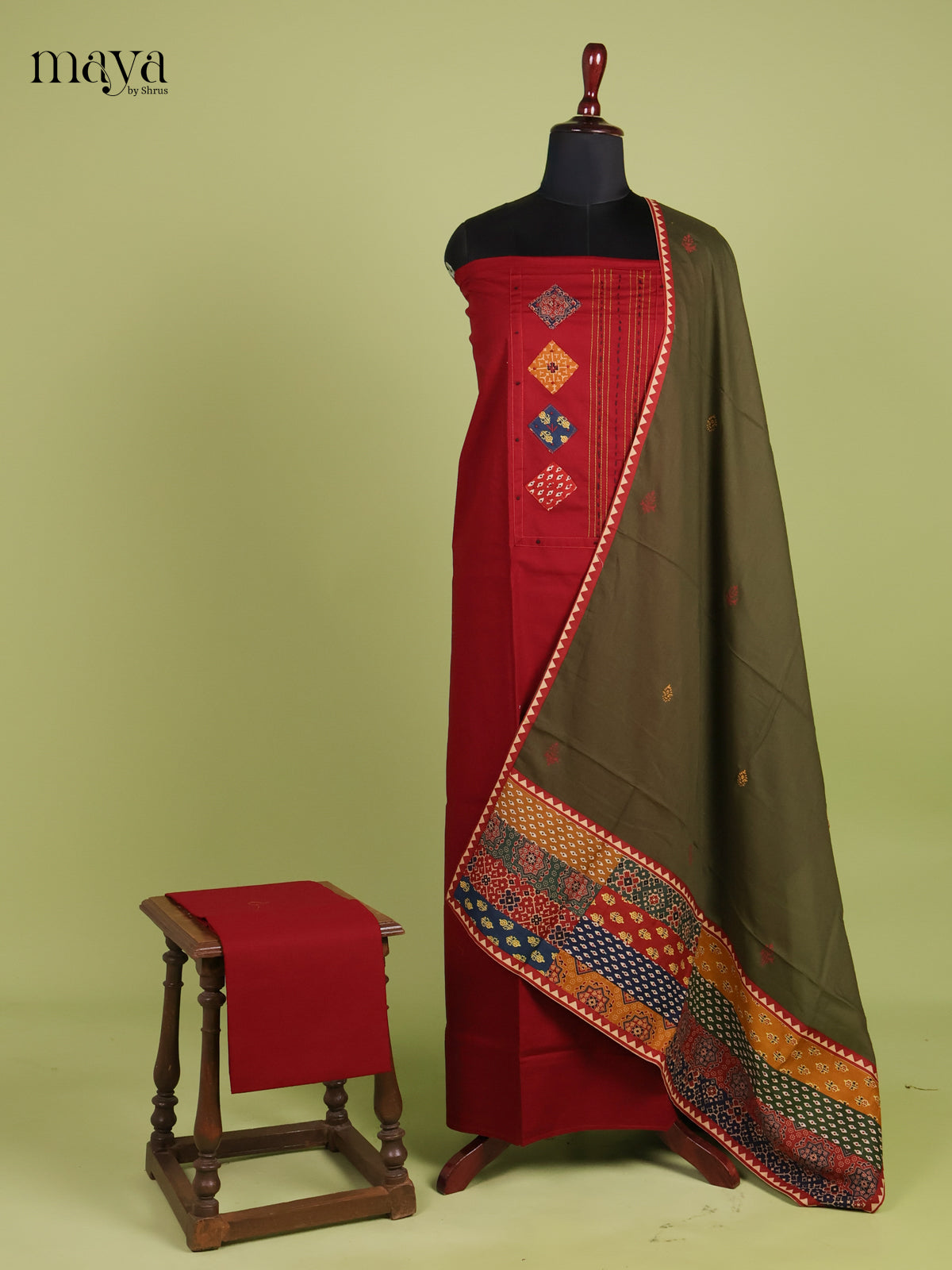 Ajrakh Salwar - MEH26018