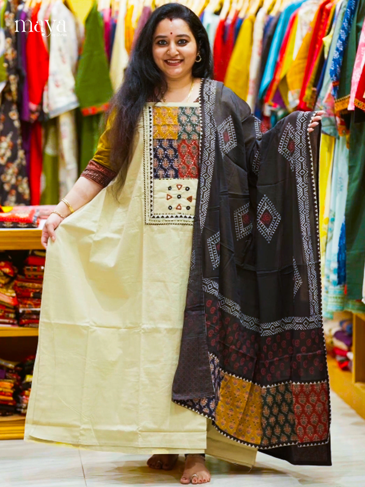 Ajrakh Salwar - MEH26027