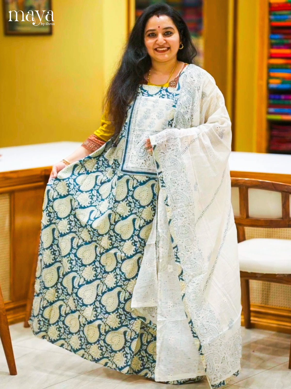Chanderi salwar - MEH26030