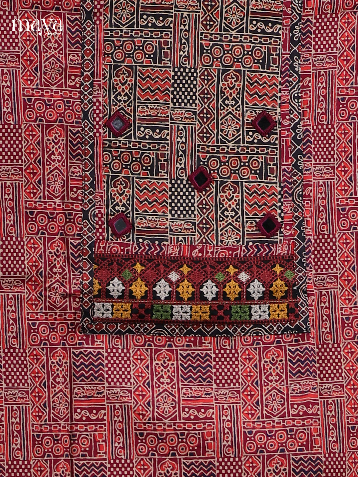 Ajrakh Salwar - MEH26081
