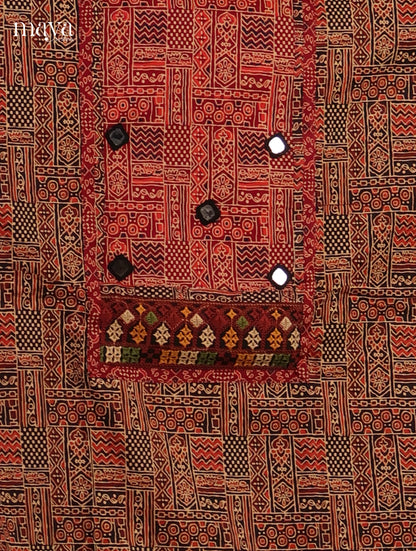 Ajrakh Salwar - MEH26082