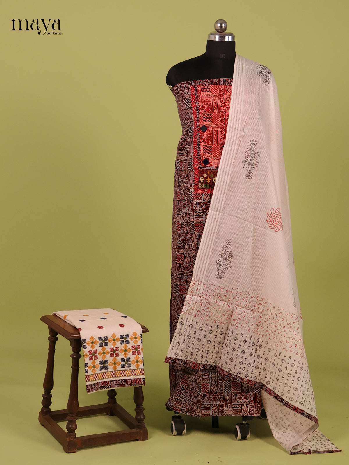 Ajrakh Salwar - MEH26084