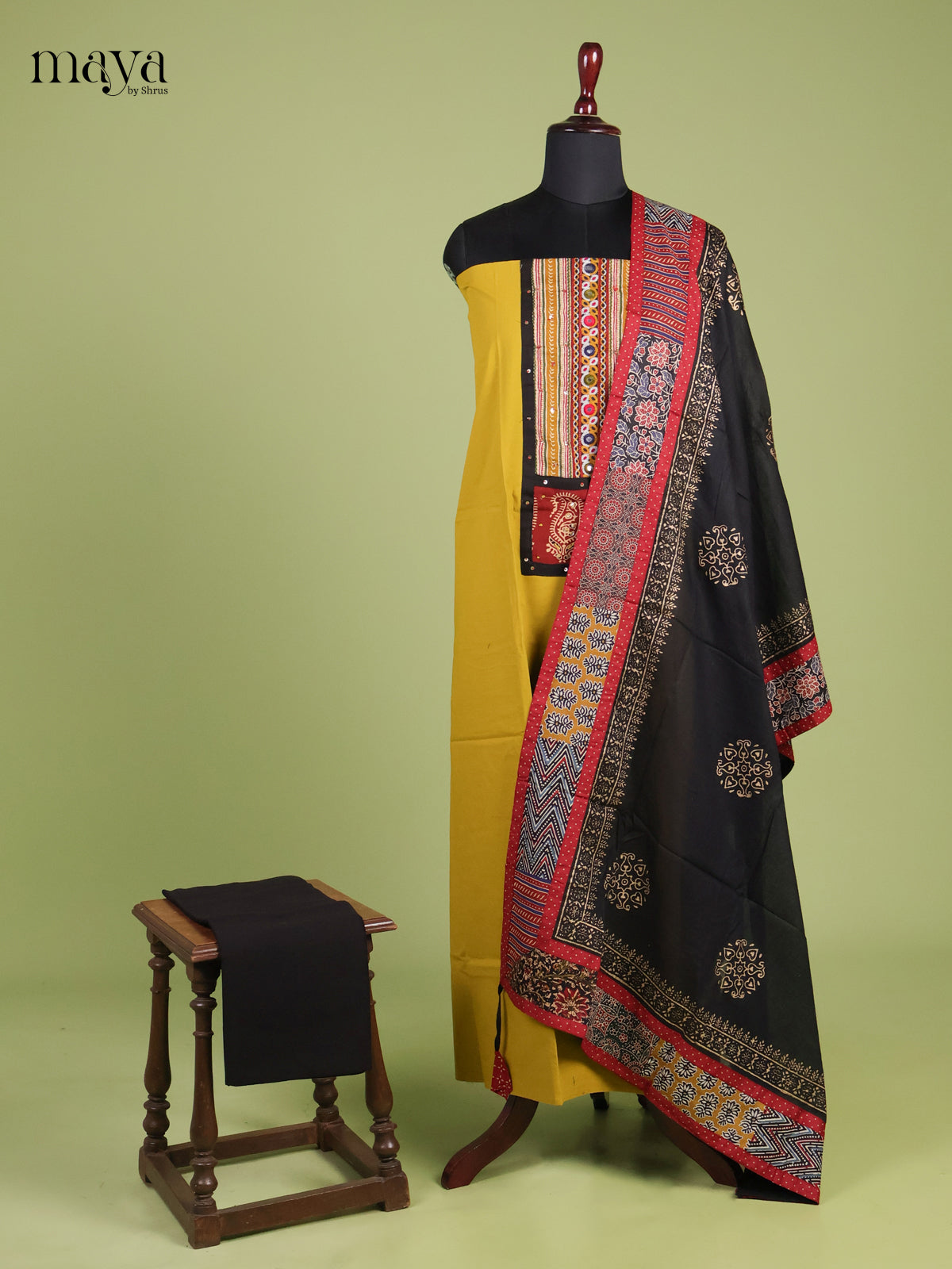 Ajrakh Salwar - MEH26097