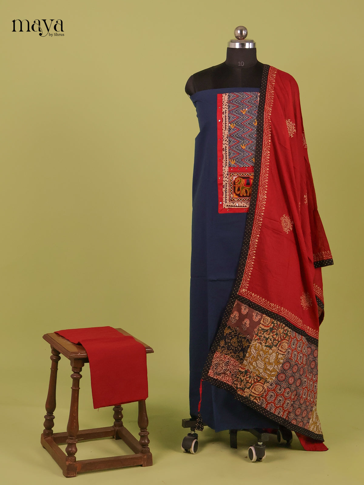 Ajrakh Salwar - MEH26098