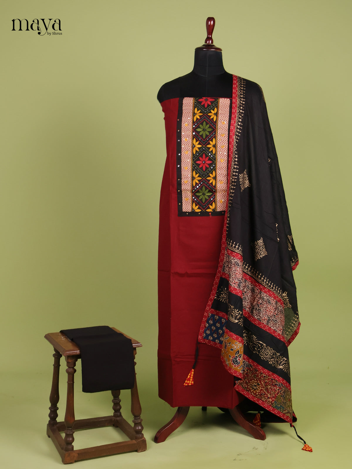 Ajrakh Salwar - MEH26105