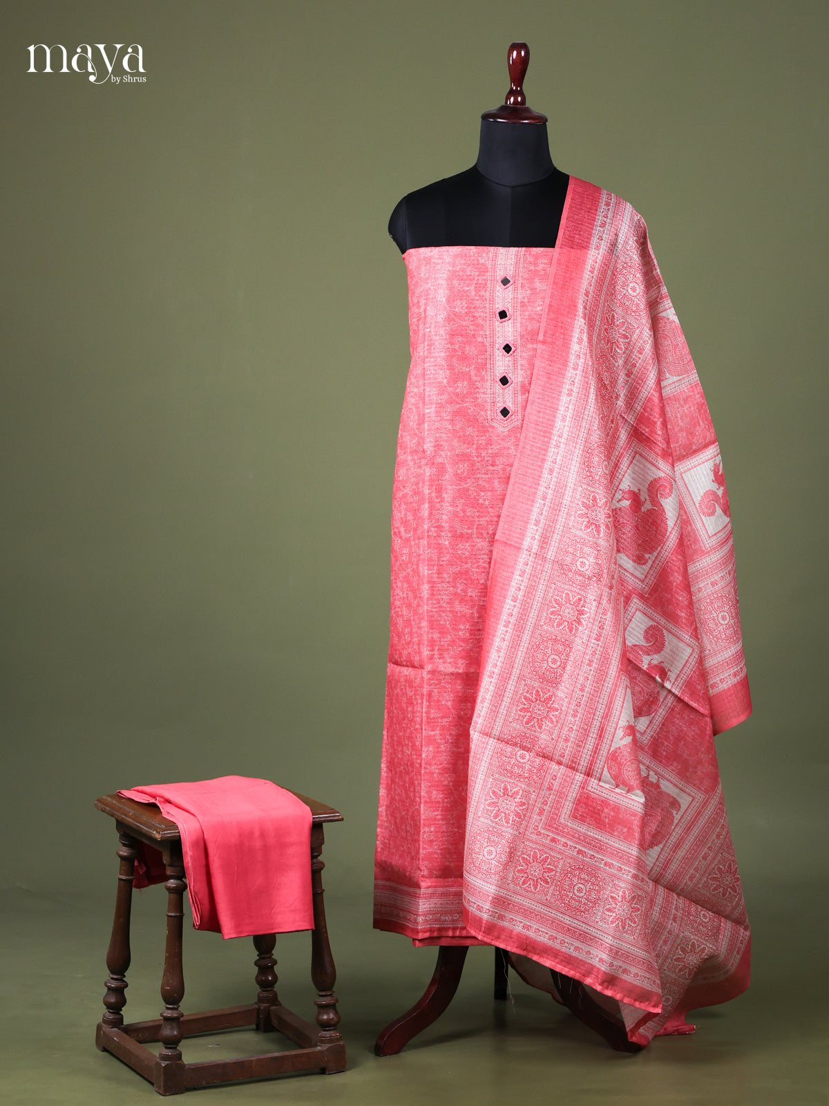 Semi Tussar Salwar - MEH26146