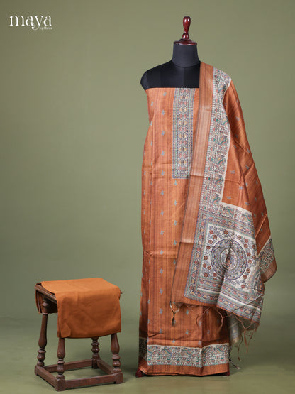 Semi Tussar Salwar - MEH26148