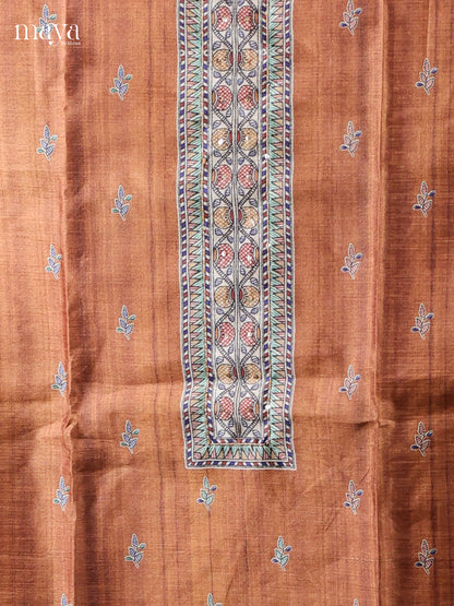 Semi Tussar Salwar - MEH26148