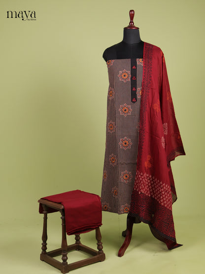 Ajrakh Salwar - MEH29086