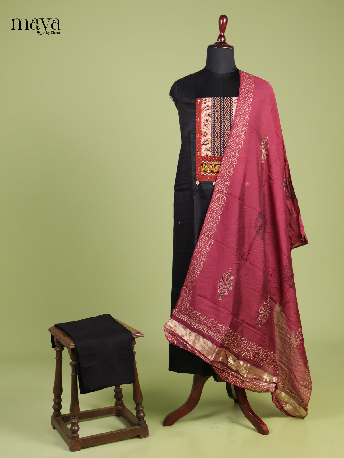 Ajrakh Salwar - MEH31017