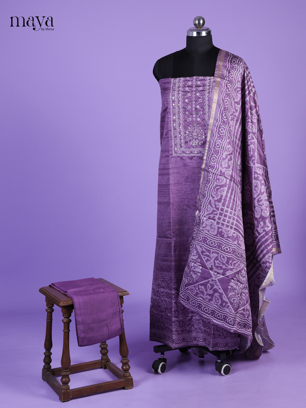 Chanderi salwar - MEI01096