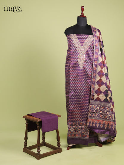 Semi Tussar Salwar - MEI01110