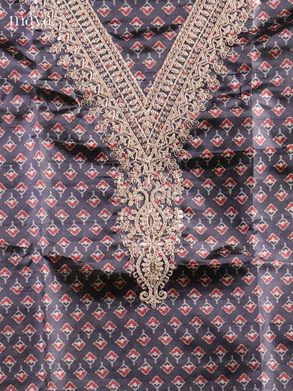 Semi Tussar Salwar - MEI01111