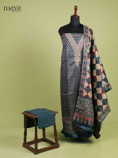 Semi Tussar Salwar - MEI01113