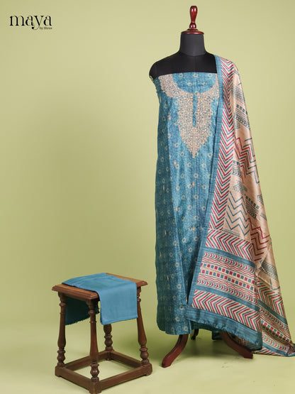 Semi Tussar Salwar - MEI01117