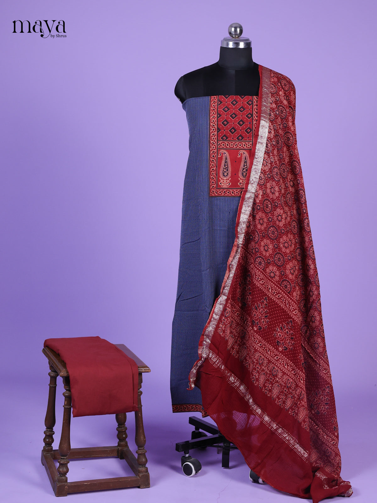 Ajrakh Salwar - MEI02033