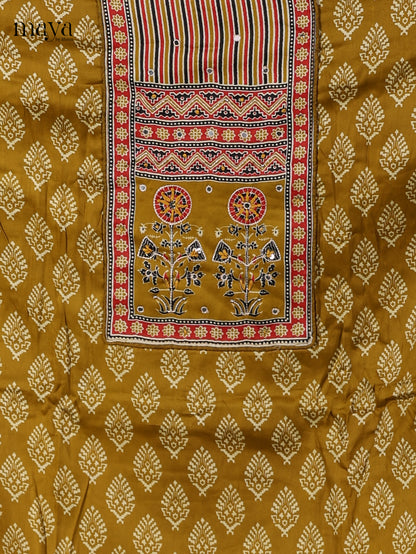 Mustard Yellow Cotton Salwar - MEI02074