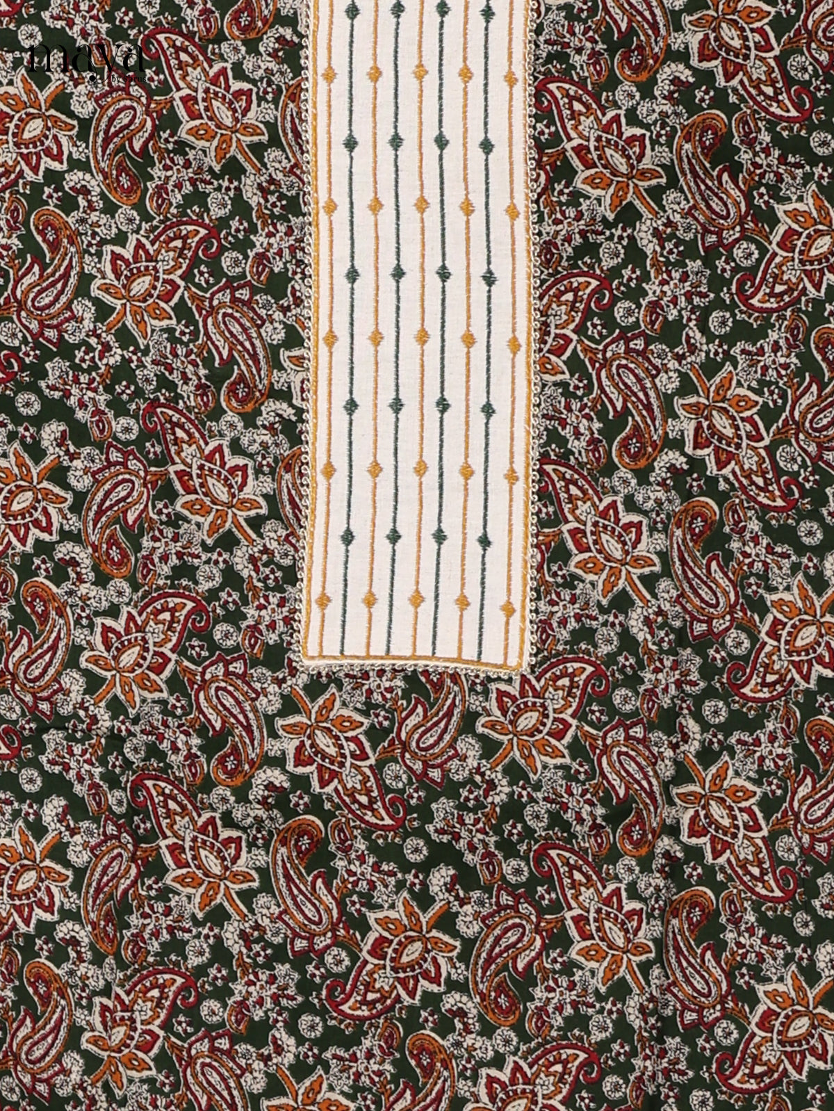 Off White Cotton Salwar - MEI02080