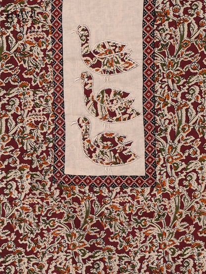 Cream Cotton Salwar - MEI02092