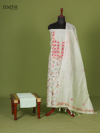Pista Green Cotton Salwar - MEI02148