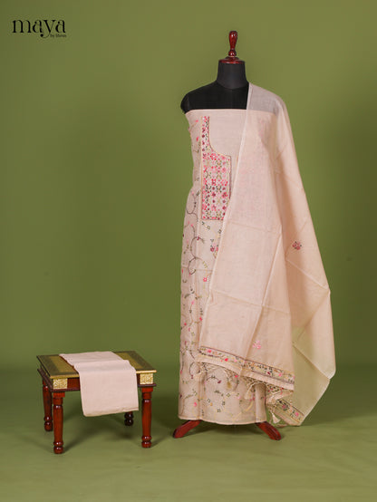 Peach Cotton Salwar - MEI02149