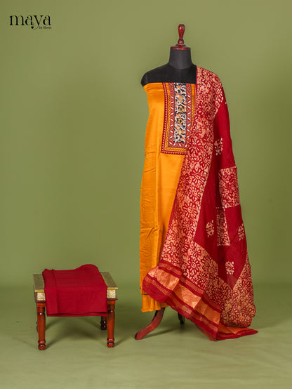 Yellow Bhatik Salwar - MEI02193