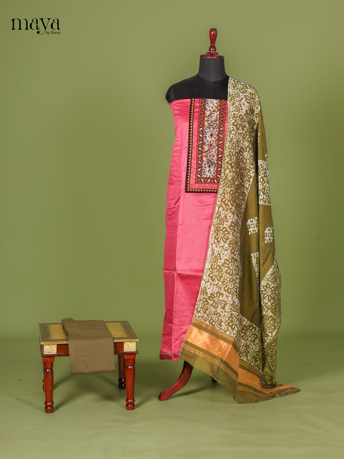 Pink Bhatik Salwar - MEI02195