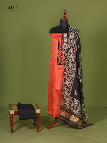 Orange Bhatik Salwar - MEI02196