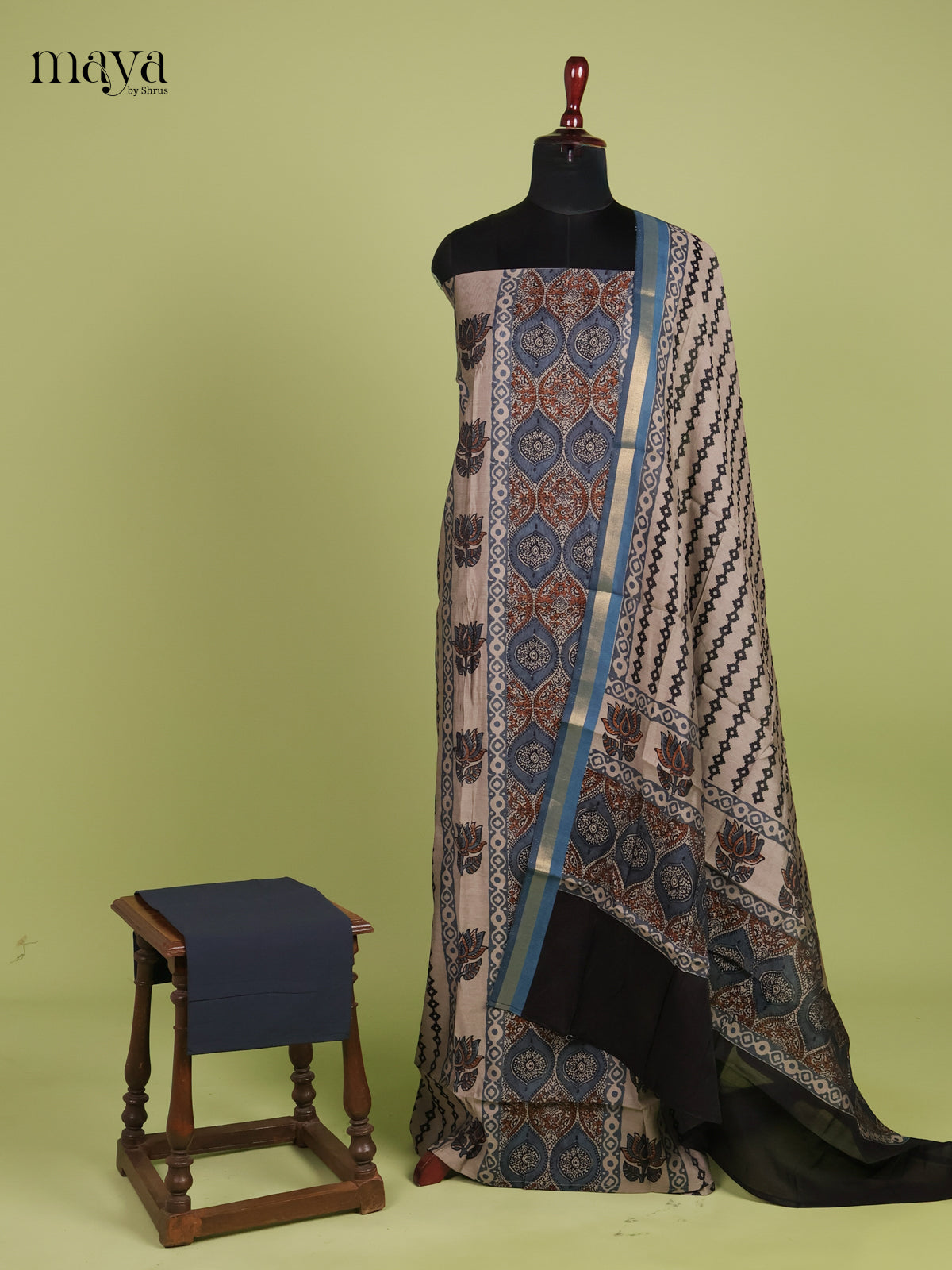 Art Modal Salwar Unstitch - MEI03149