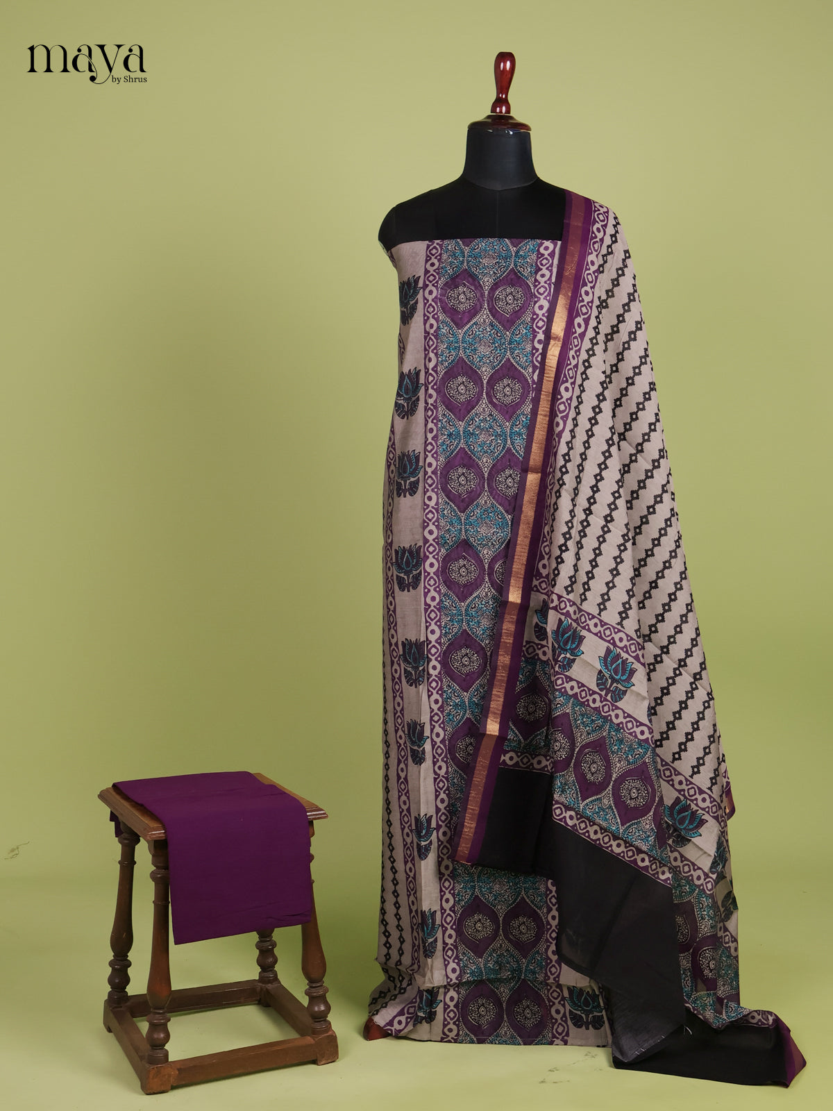 Art Modal Salwar Unstitch - MEI03153