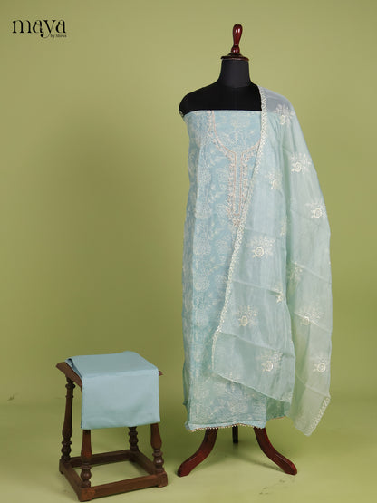 Organza salwar unstitch - MEI04023