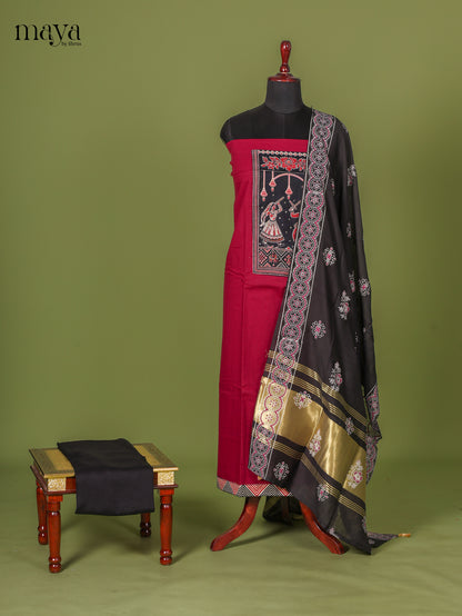 Rani Pink Cotton Salwar - MEI04036