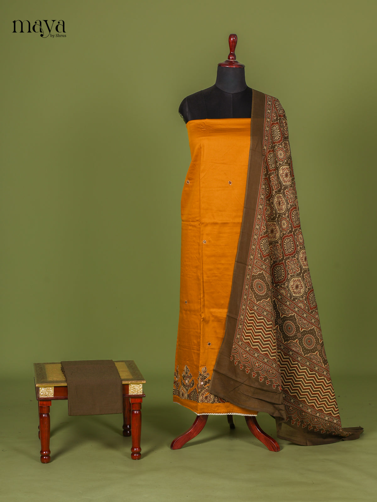 Mustard Yellow Cotton Salwar - MEI04062