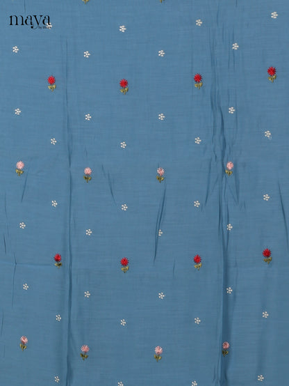 Sky Blue Cotton Salwar - MEI04071