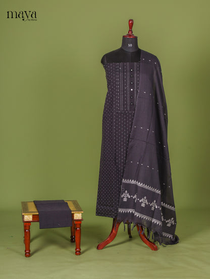 Grey Cotton Salwar - MEI04077