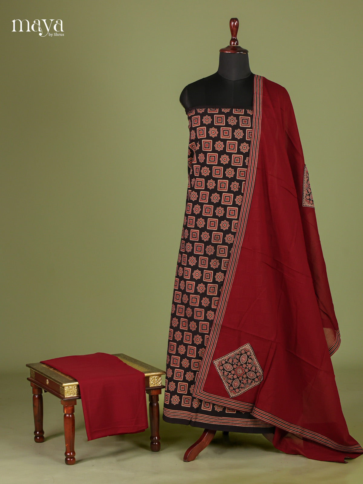 Ajrakh Salwar - MEI11008