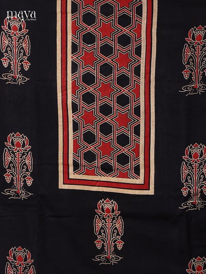 Black Ajrakh Salwar - MEI11036