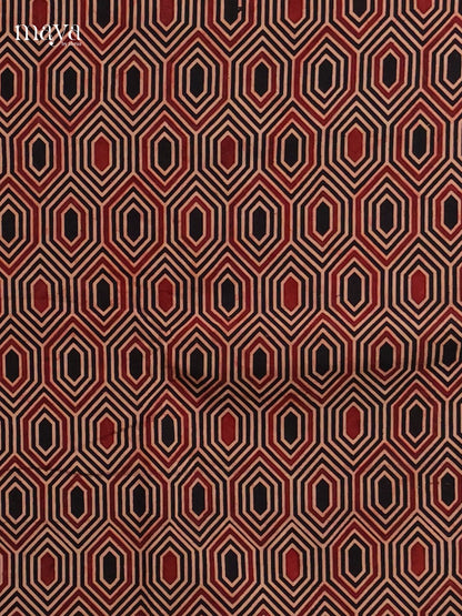 Maroon Ajrakh Salwar - MEI11050