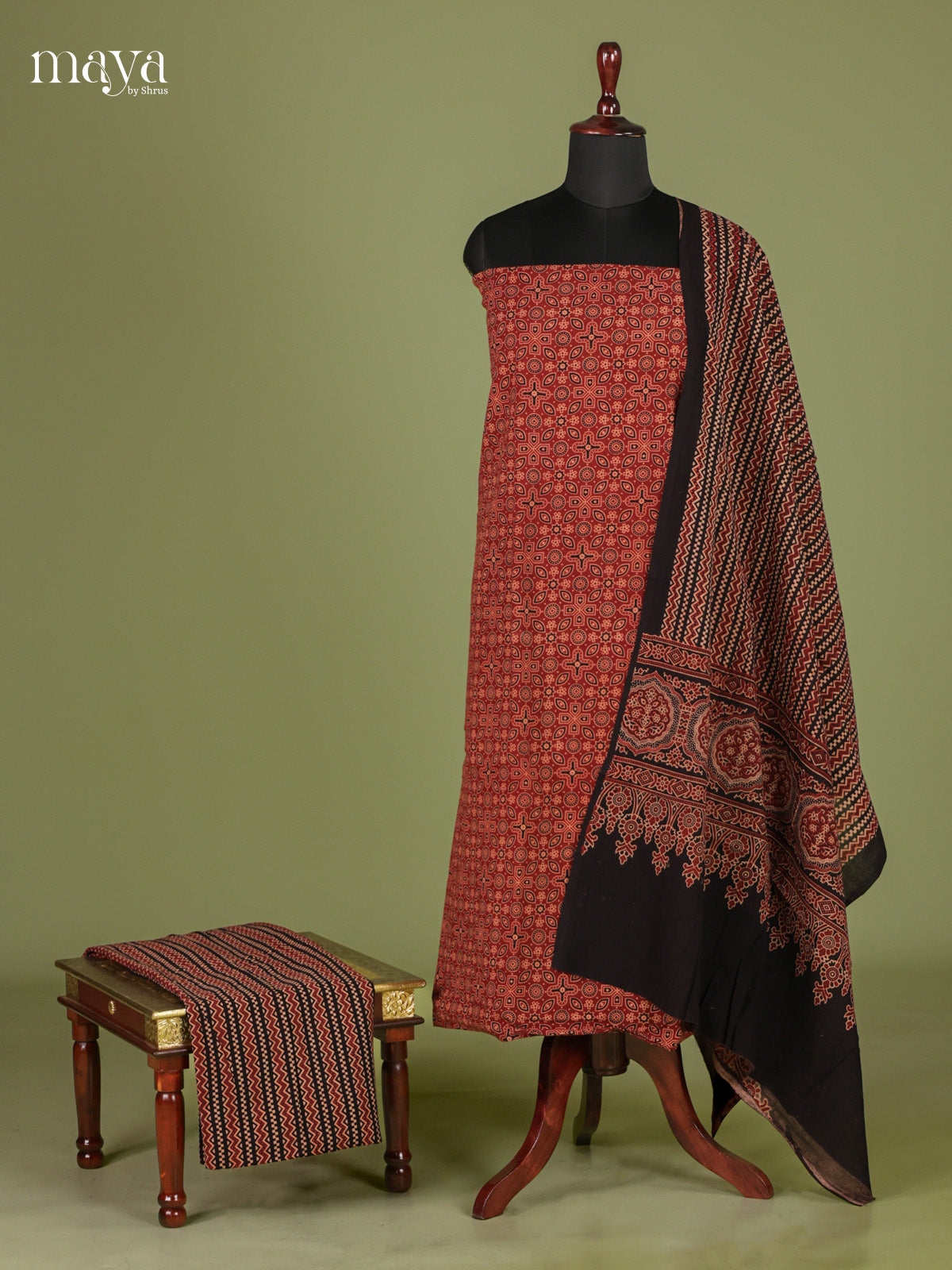 Ajrakh Salwar - MEI11056